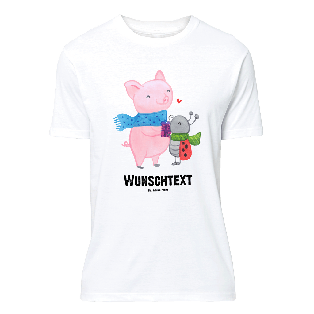 Größe XL Personalisiertes T-Shirt Glühschwein Smörle