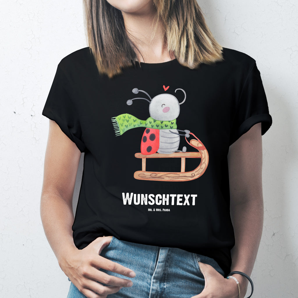 Größe L Personalisiertes T-Shirt Smörle Rodeln