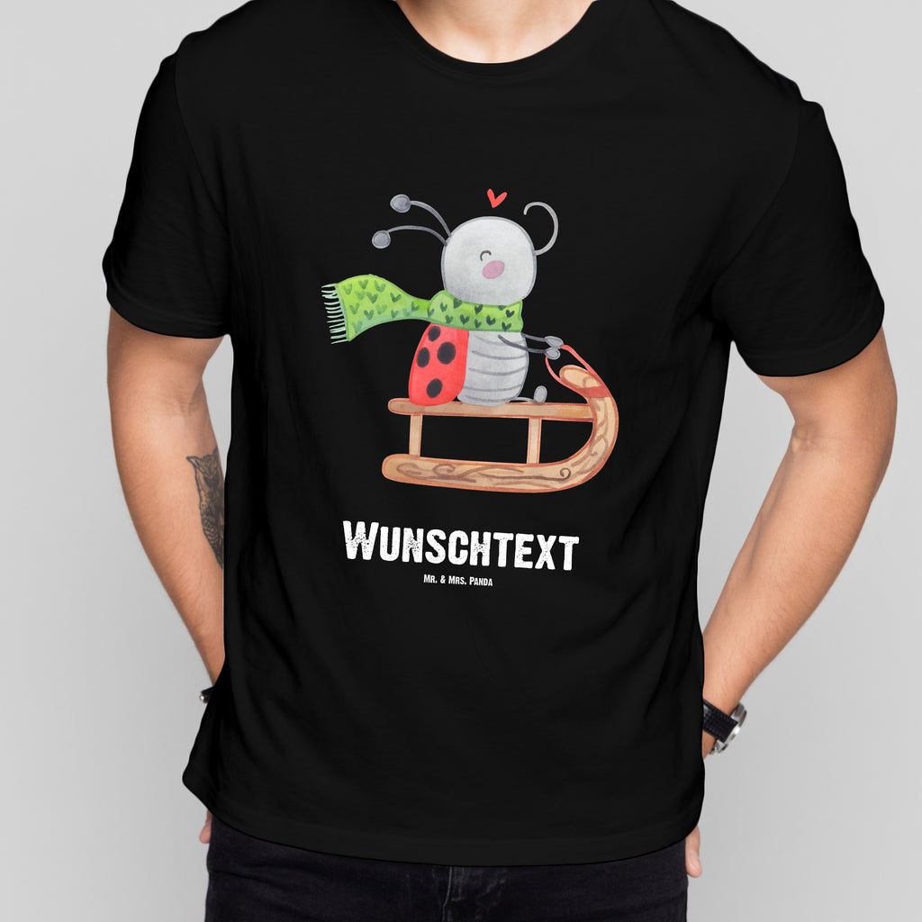 Größe L Personalisiertes T-Shirt Smörle Rodeln