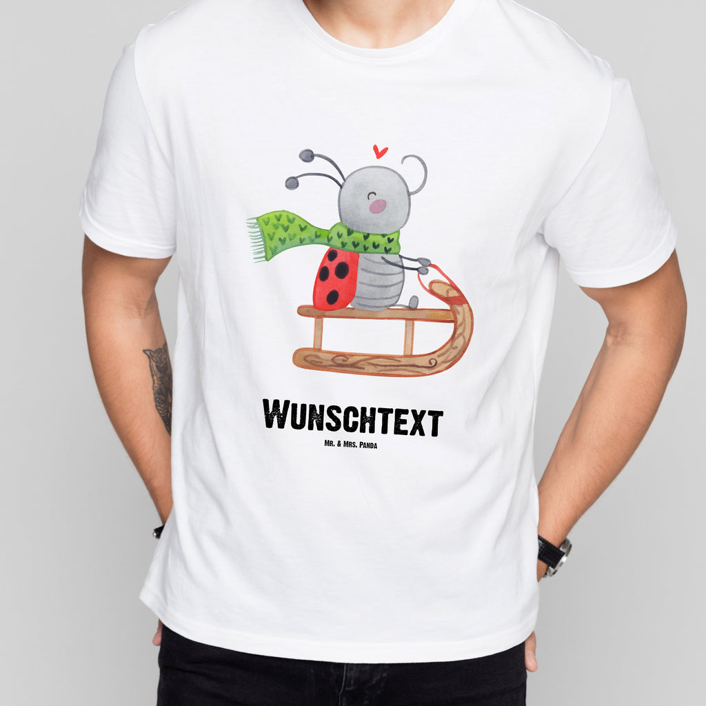 Größe L Personalisiertes T-Shirt Smörle Rodeln