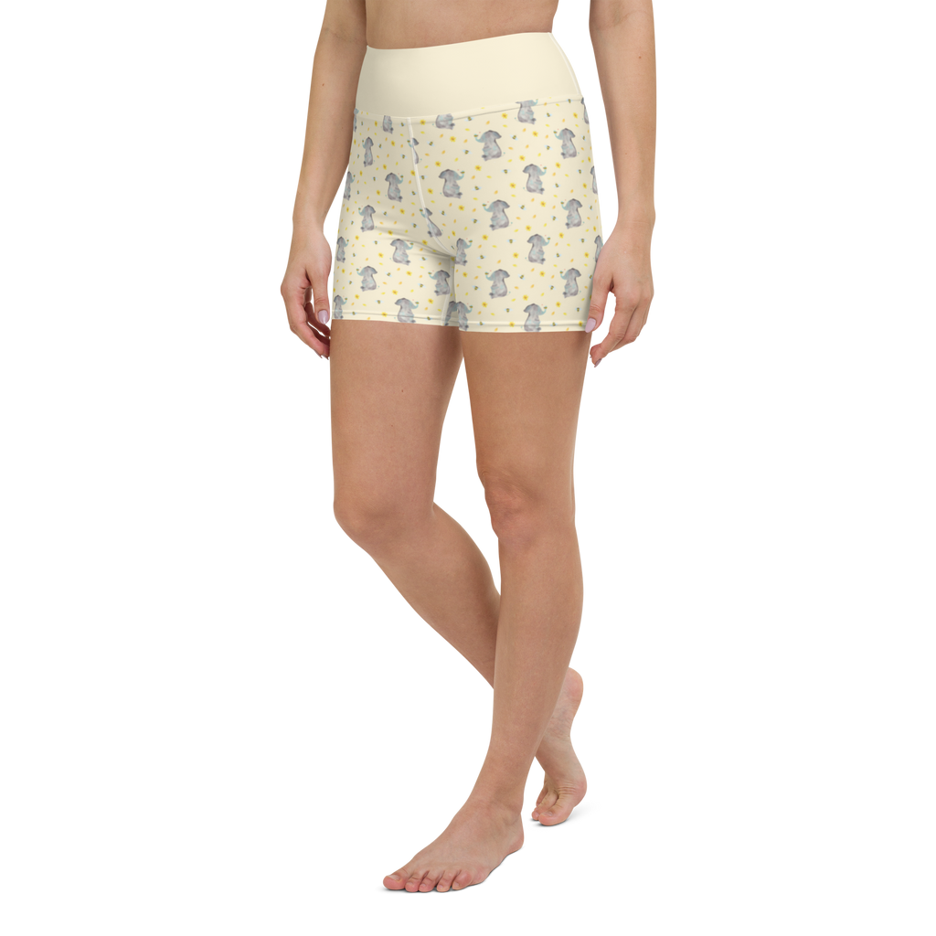 Yoga Shorts Elefant & Biene