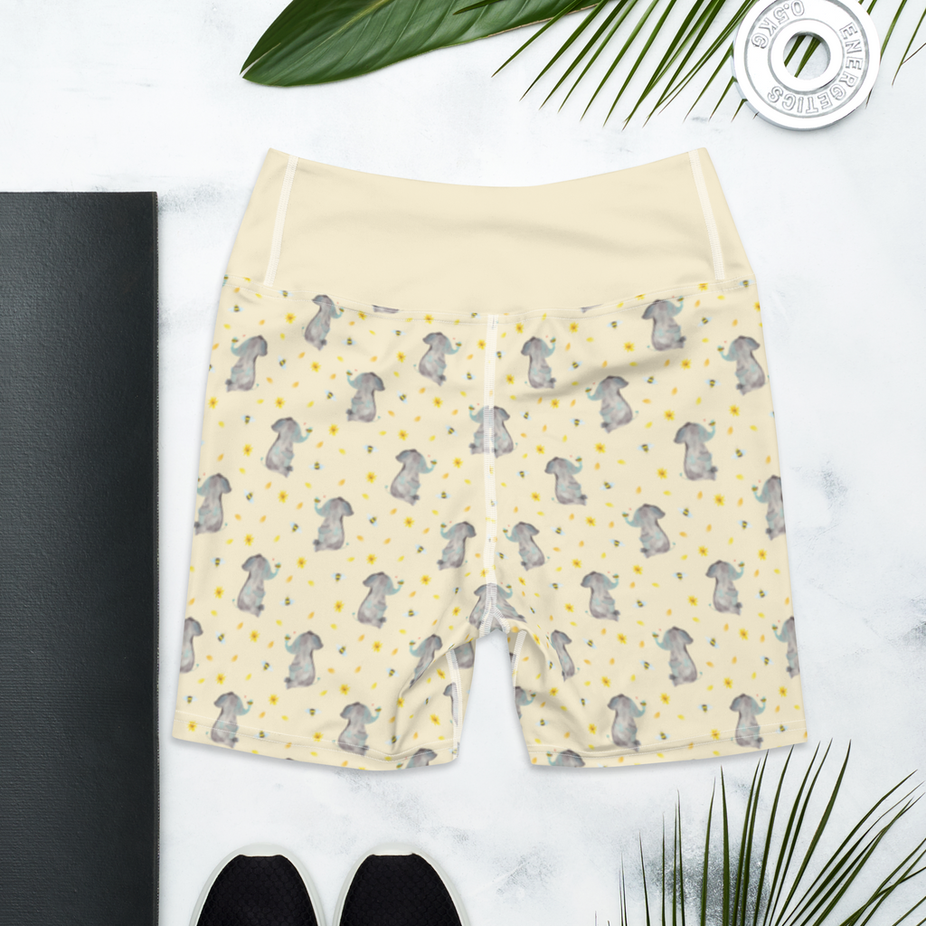 Yoga Shorts Elefant & Biene
