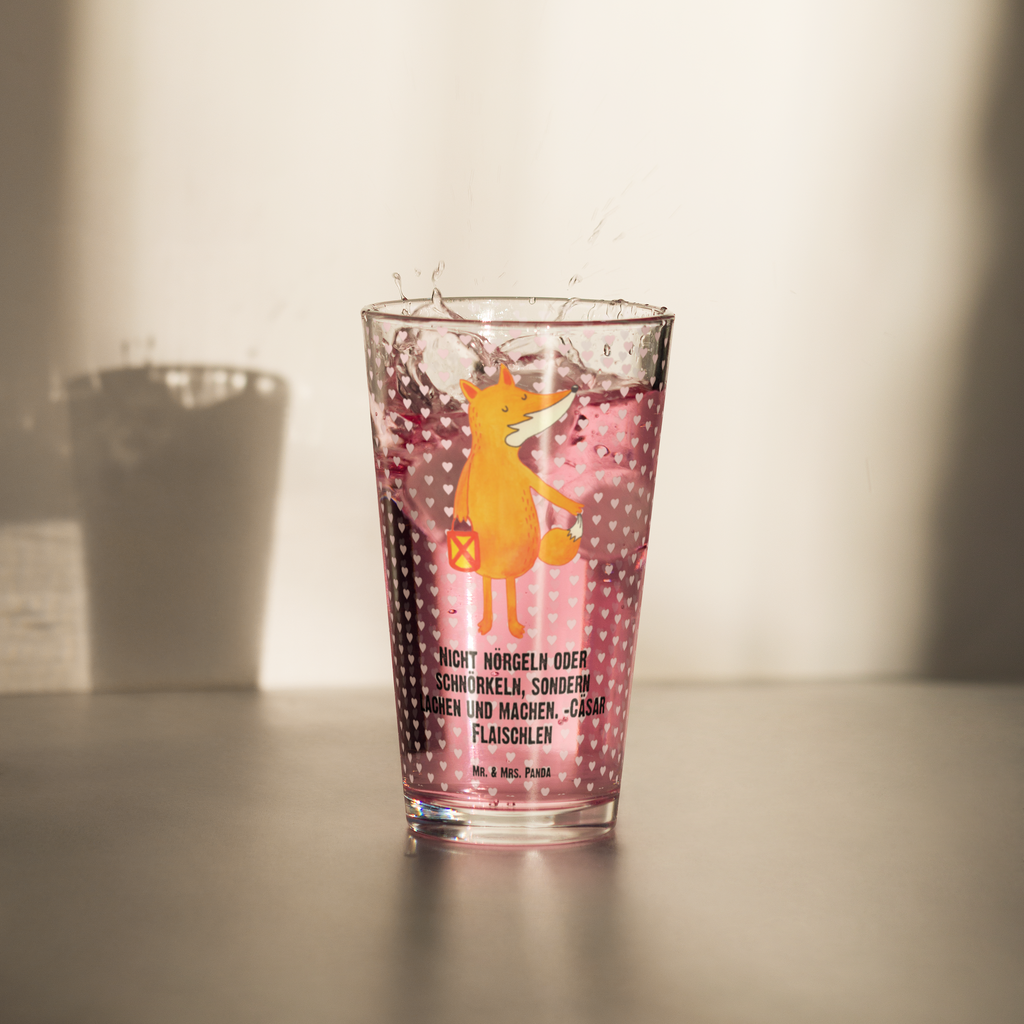 Premium Trinkglas Fuchs Laterne