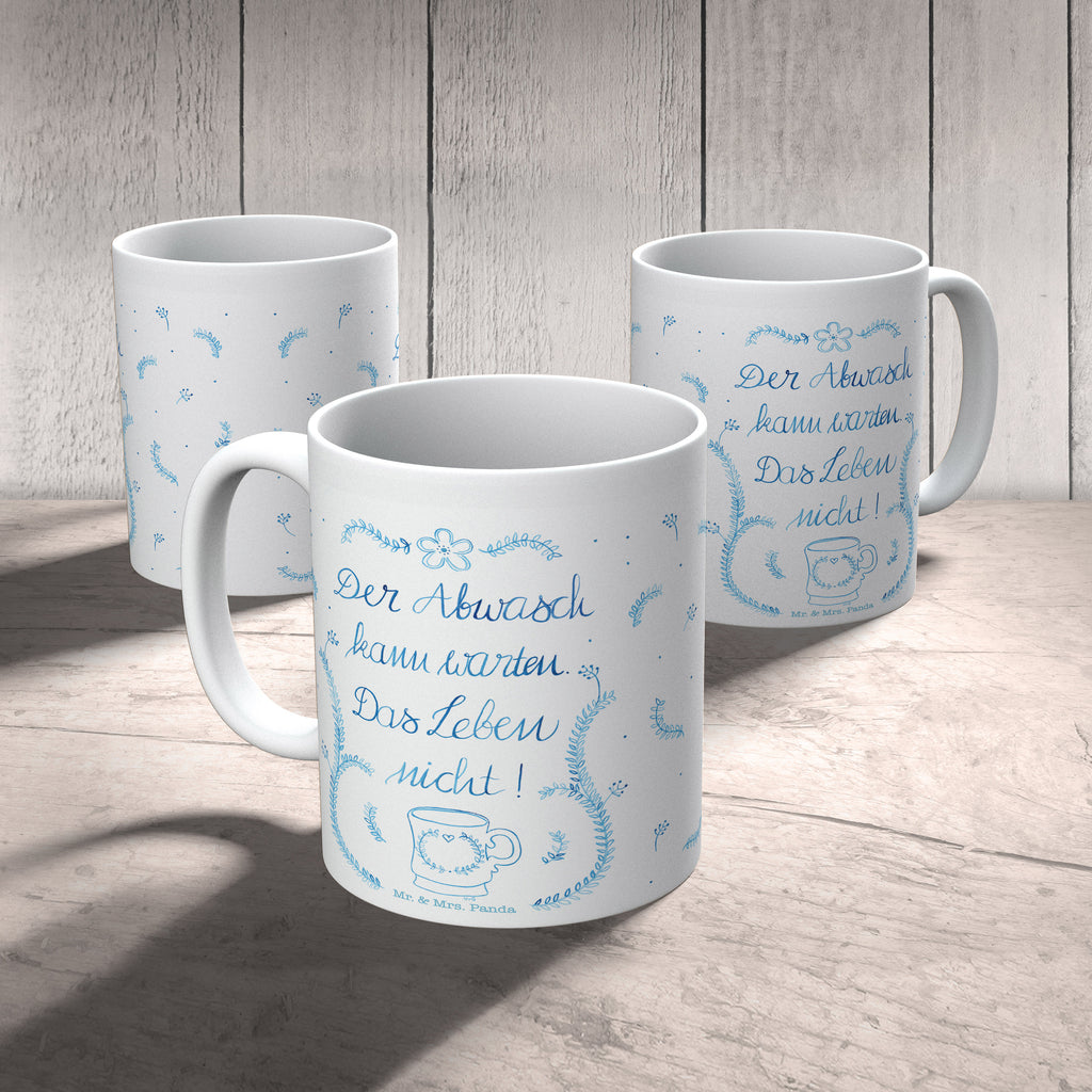 Tasse Der Abwasch kann warten Lebensweisheit, Weisheit, Küche Deko, Küche Spruch, Abwasch, Küchendienst, Leben Spruch, Geschenk Reise  Becher, Kaffeetasse, Kaffeebecher, Tee, Frühstück, Büro  Blumen Deko, Frühlings Deko, Sommer Deko, Dekoration, positive Botschaft, Naturliebhaber, Outdoor, Natur, Abenteuer
