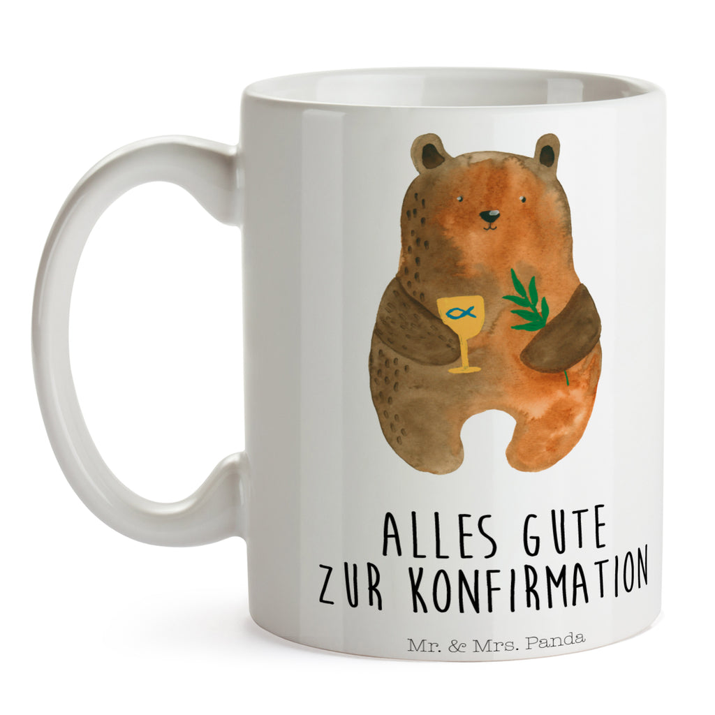 Tasse Konfirmation-Bär Konfirmation, Kirche, evangelisch, Gottesdienst Becher, Kaffeetasse, Kaffeebecher, Tee, Frühstück, Büro  Bär, Teddy, Teddybär