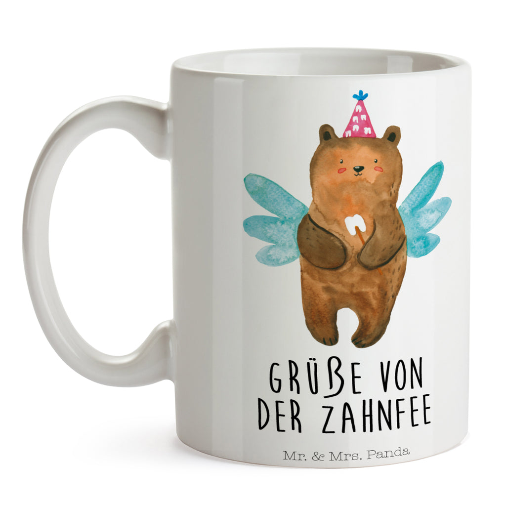 Tasse Zahnfee Bär Zahnfee, Fee, Milchzahn, Erster Zahn Becher, Kaffeetasse, Kaffeebecher, Tee, Frühstück, Büro  Bär, Teddy, Teddybär