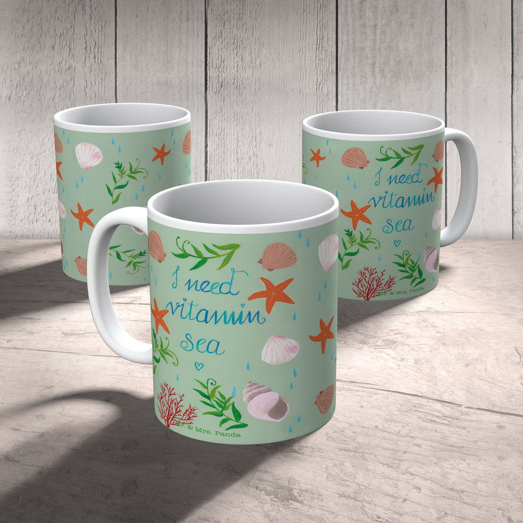 Tasse Vitamin Sea Vitamin Sea, See, Schwimmen Spruch, Schwimmer Geschenk, Strand Urlaub, Wasserratte Geschenk, Urlaub am Meer Becher, Kaffeetasse, Kaffeebecher, Tee, Frühstück, Büro  Blumen Deko, Frühlings Deko, Sommer Deko, Dekoration, positive Botschaft, Naturliebhaber, Outdoor, Natur, Abenteuer