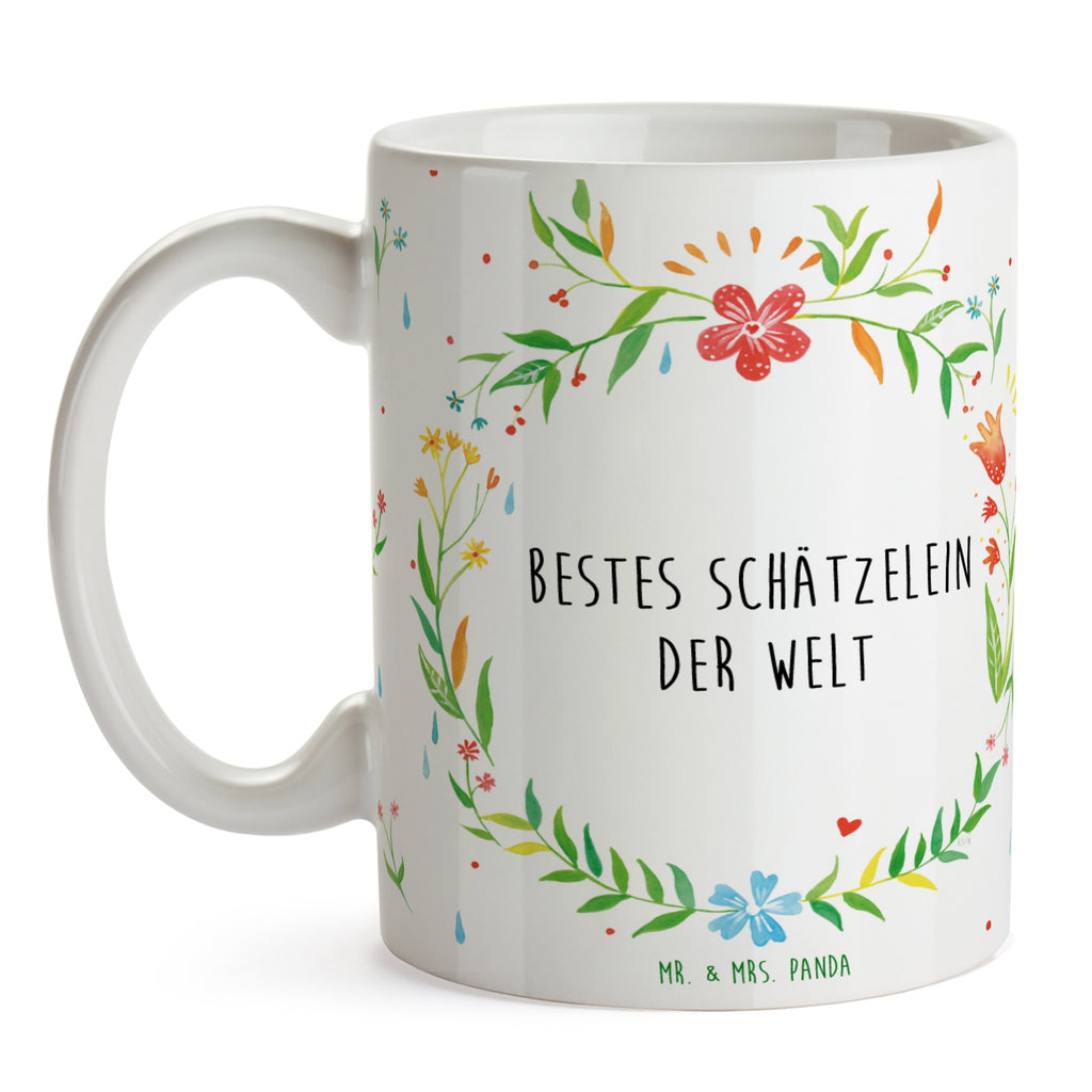 Tasse Design Frame Barfuß Wiese Schätzelein Geschenk Becher, Kaffeetasse, Kaffeebecher, Tee, Frühstück, Büro Schätzelein, Schätzchen, Schatz, Schatzi, Ehemann, Ehefrau, Freundin, Freund, Frau, Mann, Kosename, Hochzeitstag  