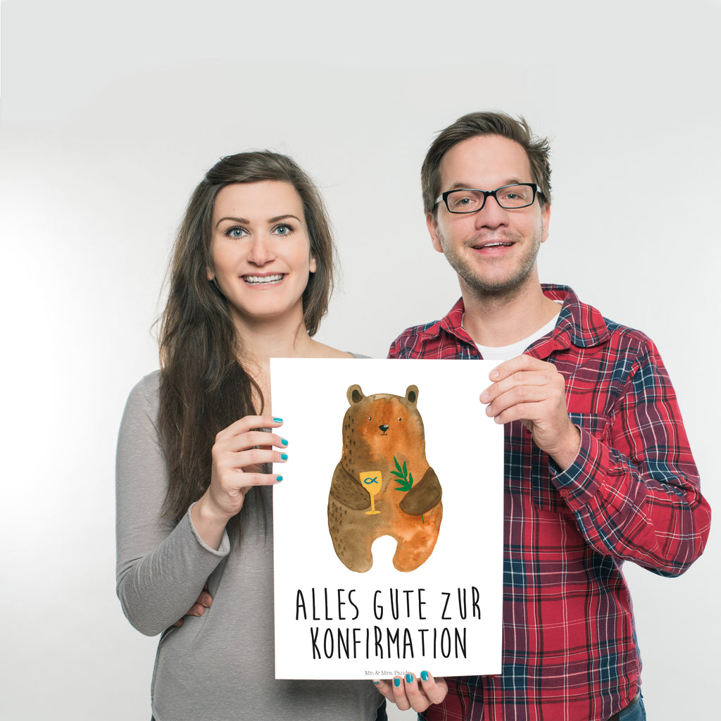 Poster Konfirmation-Bär