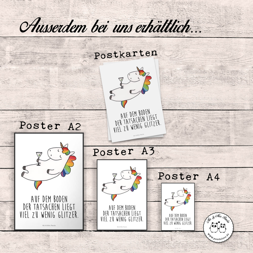 Poster Einhorn Cocktail Poster, Wandposter, Bild, Wanddeko, Küchenposter, Kinderposter, Wanddeko Bild, Raumdekoration, Wanddekoration, Handgemaltes Poster, Mr. & Mrs. Panda Poster, Designposter, Kunstdruck, Posterdruck, Einhorn, Einhörner, Einhorn Deko, Pegasus, Unicorn, Party, Spaß, Feiern, Caipirinha, Rum, Cuba Libre, Sekt, Freundin, Geburtstag, lustig, witzig, Spruch, Glitzer