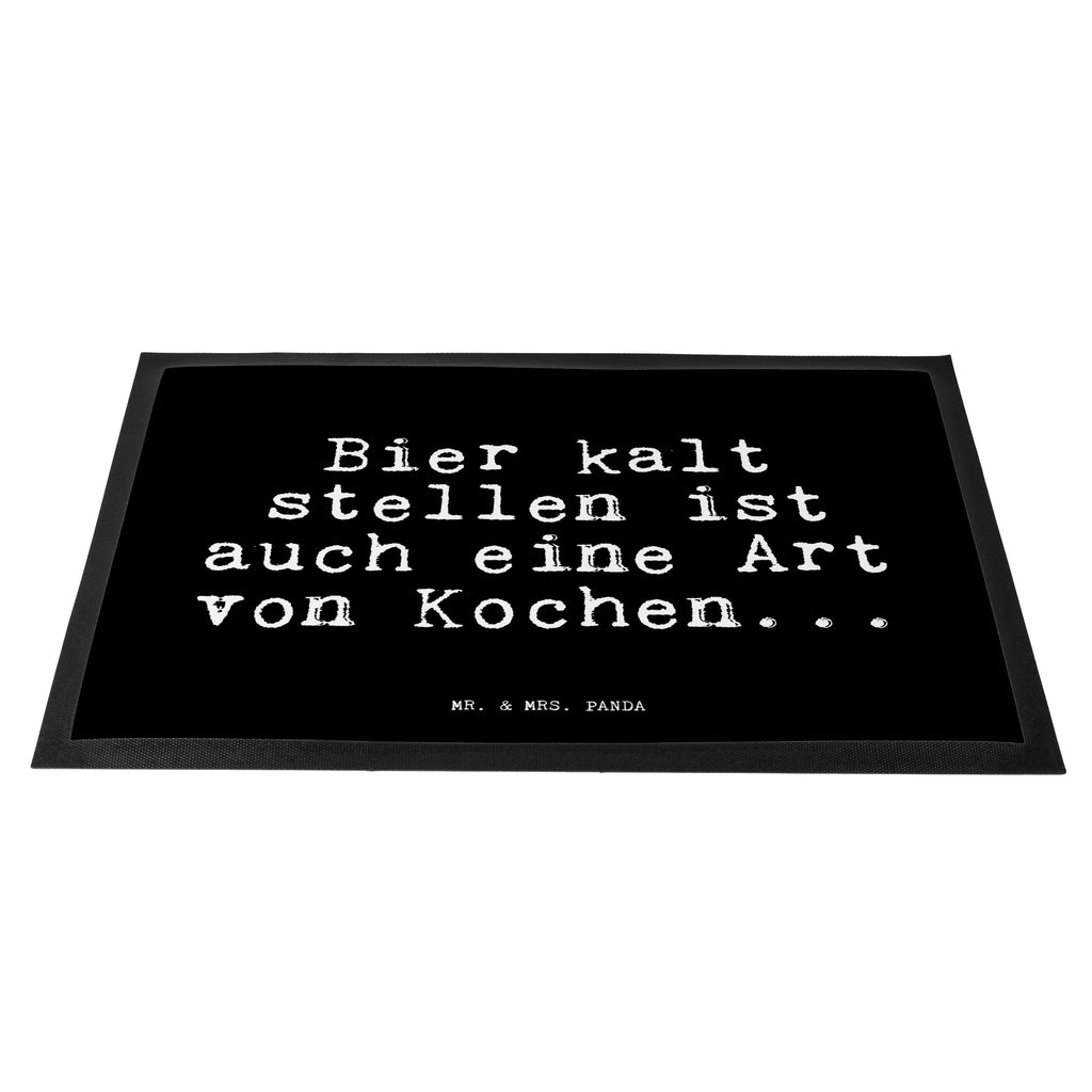 Fußmatte Fun Talk Bier kalt stellen ist auch eine Art von Kochen... Türvorleger, Schmutzmatte, Fußabtreter, Matte, Schmutzfänger, Fußabstreifer, Schmutzfangmatte, Türmatte, Motivfußmatte, Haustürmatte, Vorleger, Spruch, Sprüche, lustig, Weisheiten, Zitate, Glizer Spruch Sprüche Weisheiten Zitate Lustig Weisheit Worte