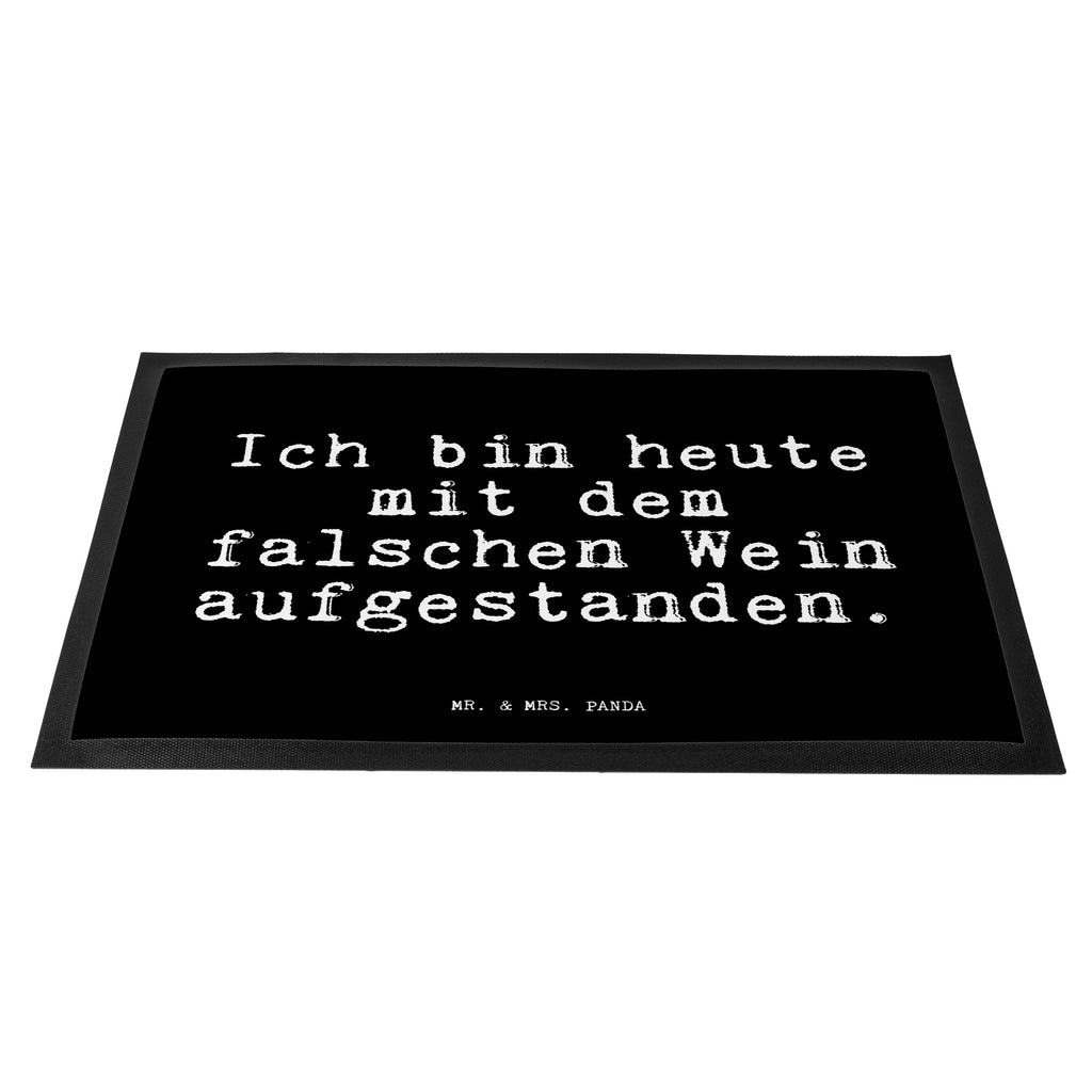 Fußmatte Fun Talk Ich bin heute mit dem falschen Wein aufgestanden. Türvorleger, Schmutzmatte, Fußabtreter, Matte, Schmutzfänger, Fußabstreifer, Schmutzfangmatte, Türmatte, Motivfußmatte, Haustürmatte, Vorleger, Spruch, Sprüche, lustig, Weisheiten, Zitate, Glizer Spruch Sprüche Weisheiten Zitate Lustig Weisheit Worte