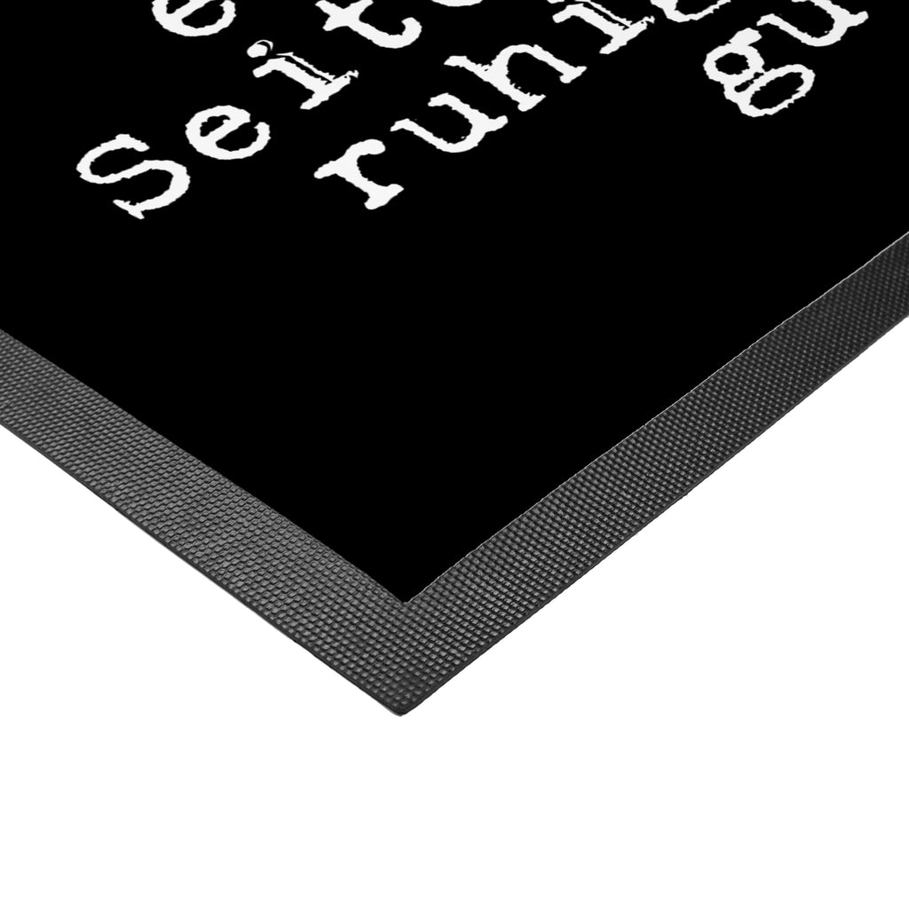 Fußmatte Fun Talk Von Katzen habe ich eins gelernt: Wenn du nicht mehr weiter weißt, lass dich einfach auf die Seite fallen, bleib ruhig liegen und guck süß. Türvorleger, Schmutzmatte, Fußabtreter, Matte, Schmutzfänger, Fußabstreifer, Schmutzfangmatte, Türmatte, Motivfußmatte, Haustürmatte, Vorleger, Spruch, Sprüche, lustig, Weisheiten, Zitate, Glizer Spruch Sprüche Weisheiten Zitate Lustig Weisheit Worte