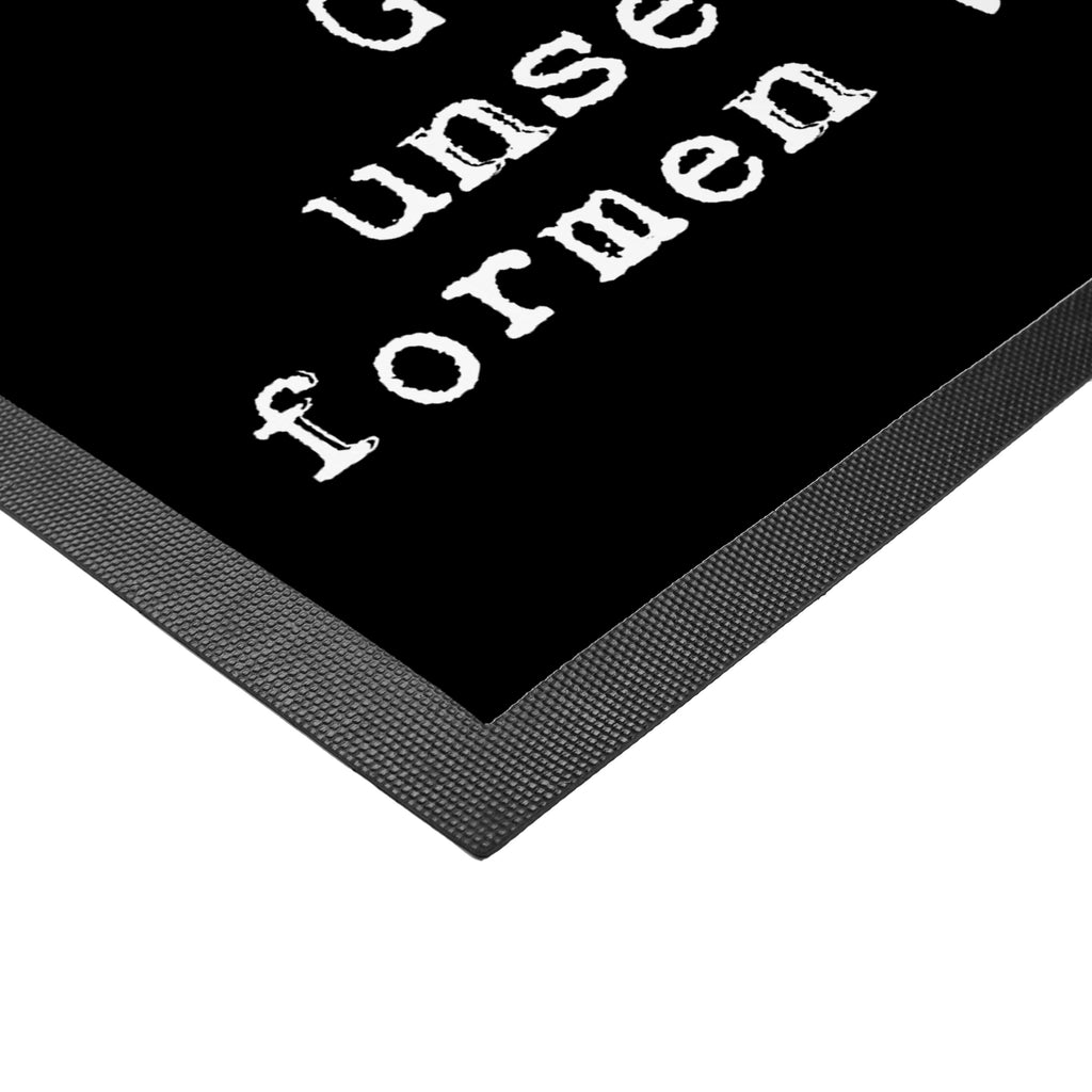 Fußmatte Fun Talk Wir sind, was wir denken. Alles, was wir sind, entsteht aus unseren Gedanken. Mit unseren Gedanken formen wir die Welt. Türvorleger, Schmutzmatte, Fußabtreter, Matte, Schmutzfänger, Fußabstreifer, Schmutzfangmatte, Türmatte, Motivfußmatte, Haustürmatte, Vorleger, Spruch, Sprüche, lustig, Weisheiten, Zitate, Glizer Spruch Sprüche Weisheiten Zitate Lustig Weisheit Worte