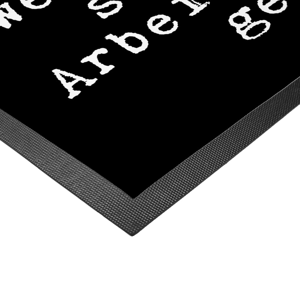 Fußmatte Fun Talk Wundern Sie sich nicht, wenn ich nicht arbeite, wenn Sie im Raum sind - meine Arbeit ist streng geheim!! Türvorleger, Schmutzmatte, Fußabtreter, Matte, Schmutzfänger, Fußabstreifer, Schmutzfangmatte, Türmatte, Motivfußmatte, Haustürmatte, Vorleger, Spruch, Sprüche, lustig, Weisheiten, Zitate, Glizer Spruch Sprüche Weisheiten Zitate Lustig Weisheit Worte