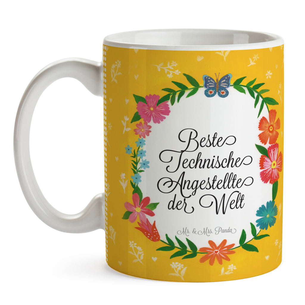 Tasse Design Frame Happy Girls Technische Angestellte Geschenk Becher, Kaffeetasse, Kaffeebecher, Tee, Frühstück, Büro  