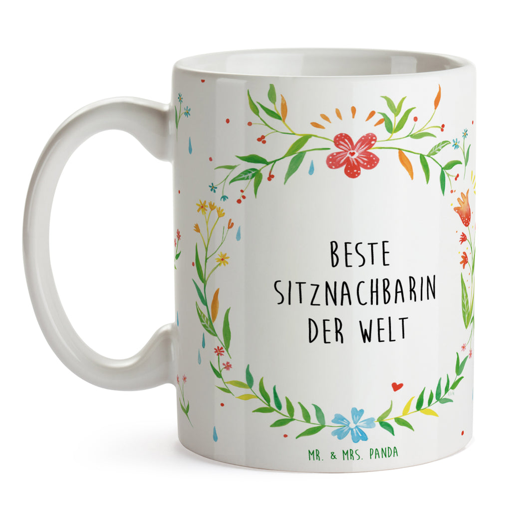 Tasse Design Frame Barfuß Wiese Sitznachbarin Geschenk Becher, Kaffeetasse, Kaffeebecher, Tee, Frühstück, Büro Sitznachbarin, Stuhlnachbar, Mitschülerin, Nachbarin, Uni, Universität, Seminar, Kommilitone, Tischnachbar, Schule, Mitstudentin, Hochschule 