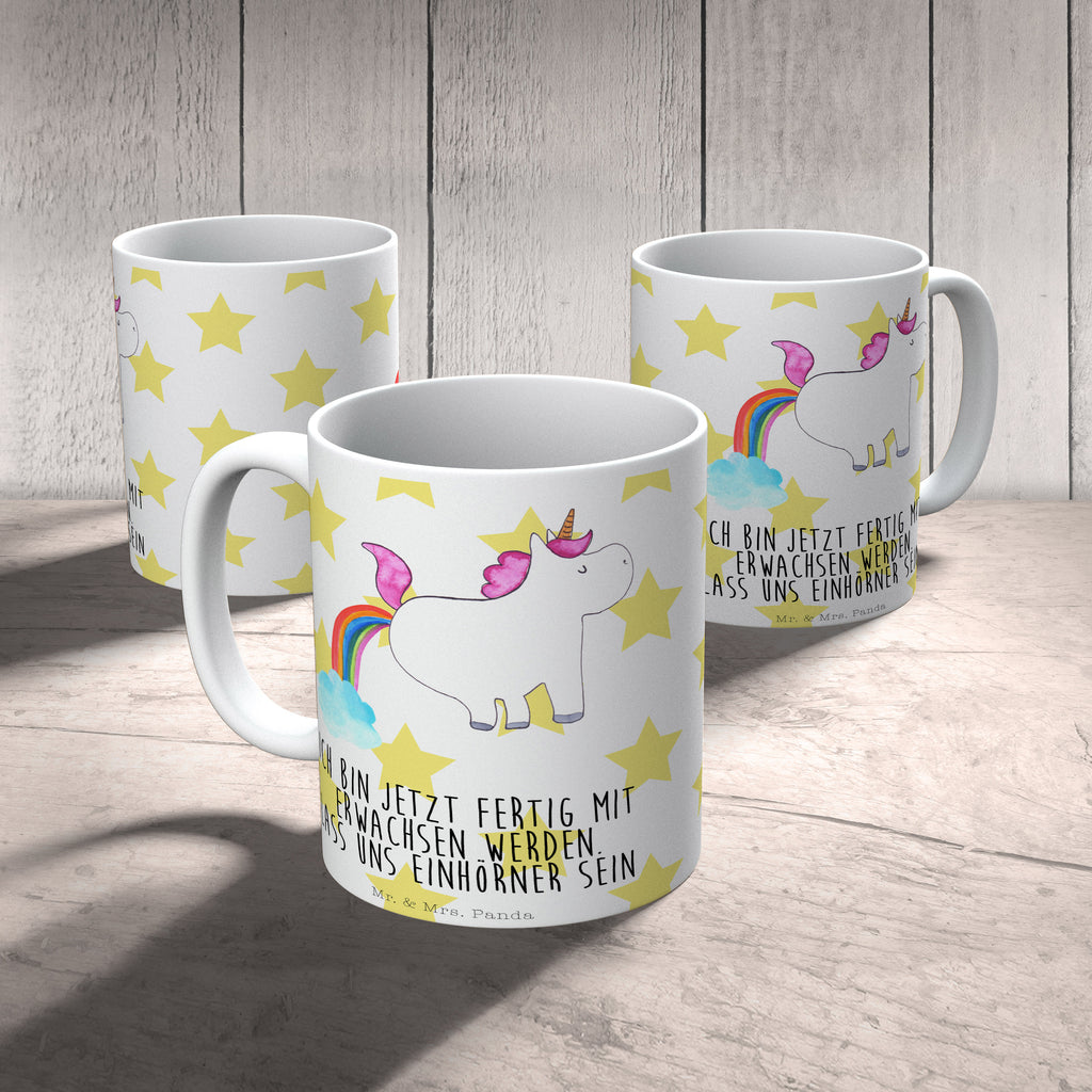 Tasse Einhorn Pupsend Einhorn, Pups, Unicorn, Regenbogen, Glitzer, Einhornpower, Erwachsenwerden, Spaß, lustig, Freundin  Becher, Kaffeetasse, Kaffeebecher, Tee, Frühstück, Büro  Einhorn, Einhörner, Einhorn Deko, Pegasus, Unicorn