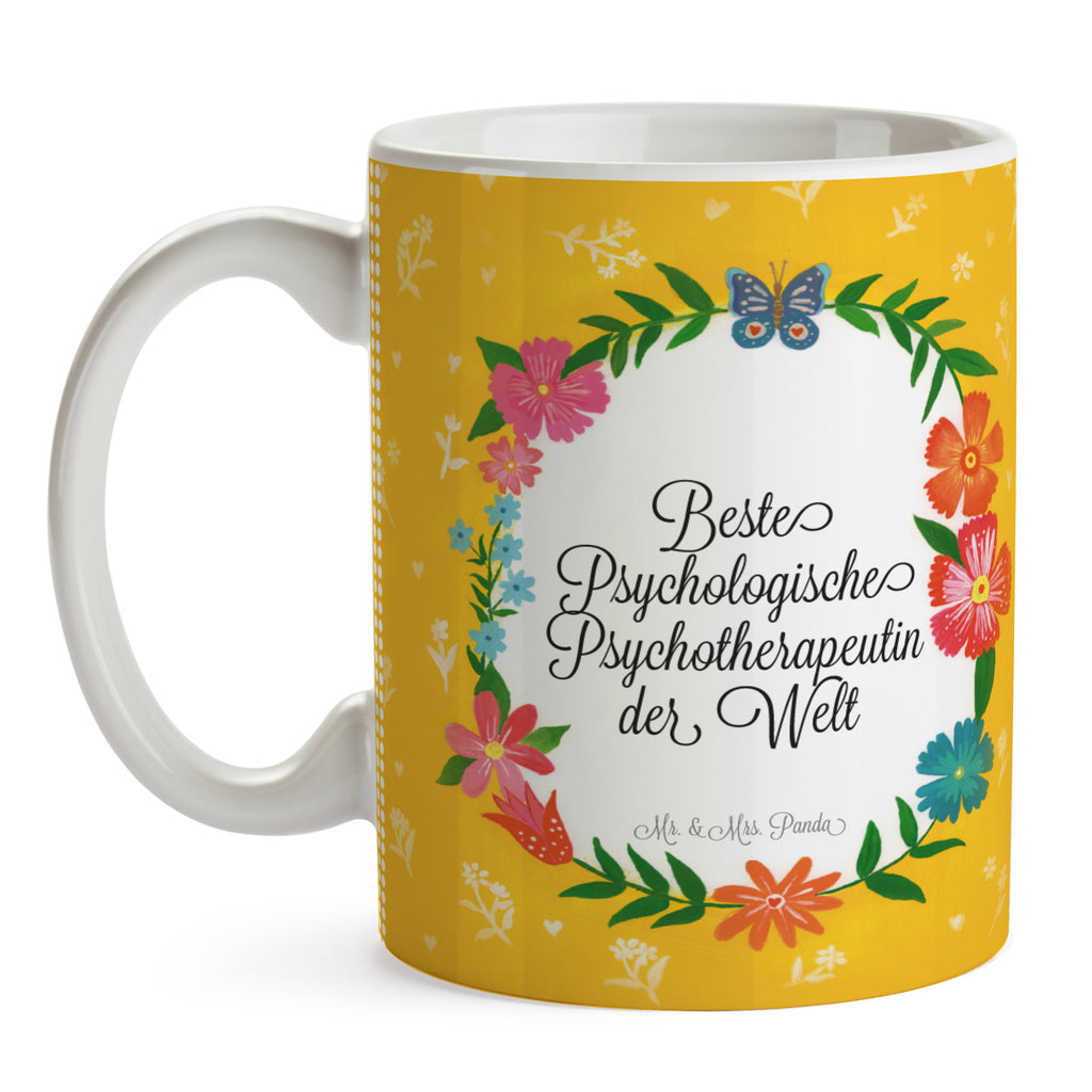Tasse Design Frame Happy Girls Psychologische Psychotherapeutin Geschenk Becher, Kaffeetasse, Kaffeebecher, Tee, Frühstück, Büro  