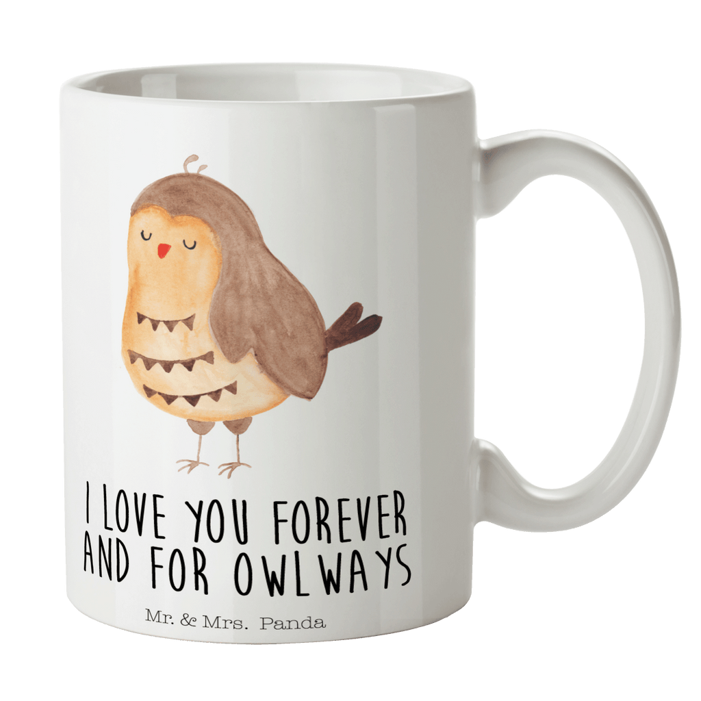 Tasse Eule Zufrieden Eule Spruch, Eule deko, Owl, Liebe Spruch, Romantisch, Wortspiel lustig, Spruch schön, Geschenk Hochzeitstag Becher, Kaffeetasse, Kaffeebecher, Tee, Frühstück, Büro  Eule