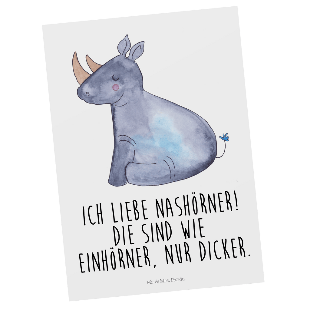 Postkarte Einhorn Nashorn Geschenkkarte, Grußkarte, Karte, Einladung, Ansichtskarte, Geburtstagskarte, Einladungskarte, Dankeskarte, Einhorn, Einhörner, Einhorn Deko, Pegasus, Unicorn, Regenbogen, witzig, lustig, Zoo, Glitzer, Einhornpower, Erwachsenwerden, Nashorn, Nashörner