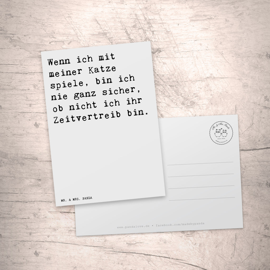 Postkarte Sprüche und Zitate Wenn ich mit meiner Katze spiele, bin ich nie ganz sicher, ob nicht ich ihr Zeitvertreib bin. Geschenkkarte, Grußkarte, Karte, Einladung, Ansichtskarte, Geburtstagskarte, Einladungskarte, Dankeskarte, Spruch, Sprüche, lustig, Weisheiten, Zitate, Spruch Sprüche Weisheiten Zitate Lustig Weisheit Worte