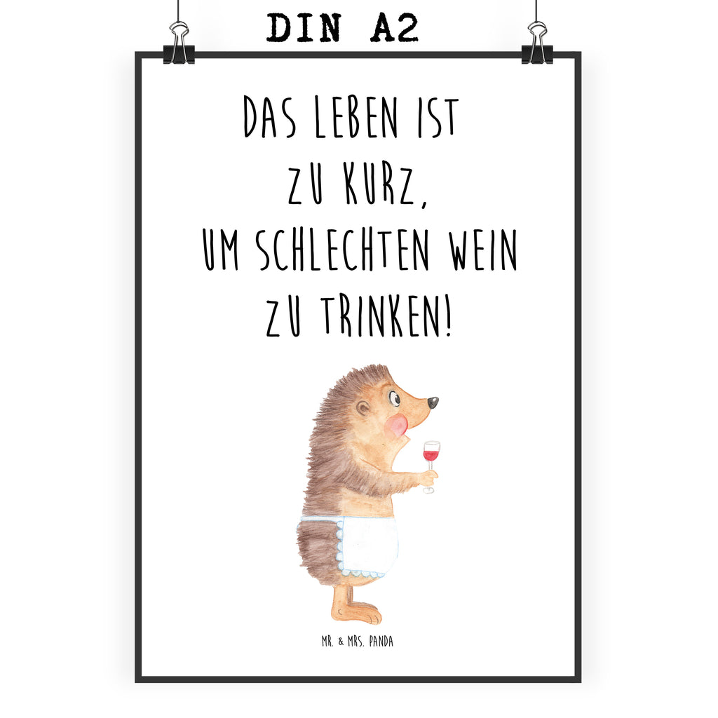 Poster Igel mit Wein Poster, Wandposter, Bild, Wanddeko, Küchenposter, Kinderposter, Wanddeko Bild, Raumdekoration, Wanddekoration, Handgemaltes Poster, Mr. & Mrs. Panda Poster, Designposter, Kunstdruck, Posterdruck, Tiermotive, Gute Laune, lustige Sprüche, Tiere, Wein Spruch, Igel, Geschenk Weintrinker, Geschenk Weinliebhaber, Wein Deko, Weinglas, Rotwein, Weißwein, Wein trinken