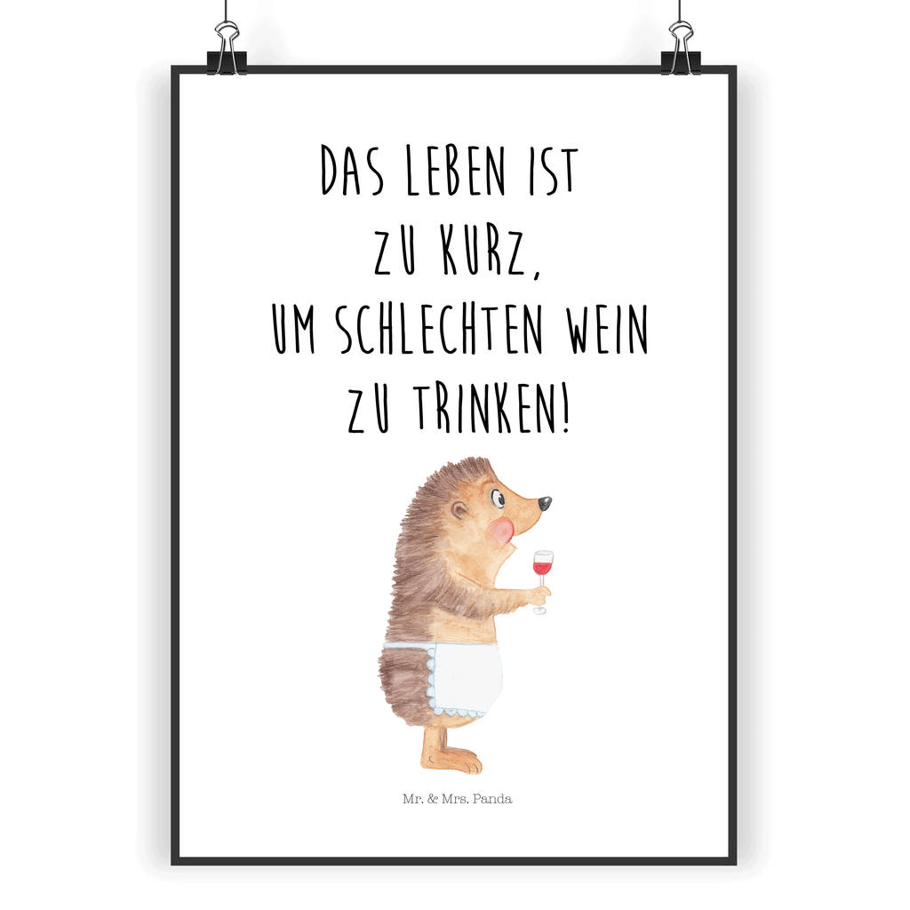 Poster Igel mit Wein Poster, Wandposter, Bild, Wanddeko, Küchenposter, Kinderposter, Wanddeko Bild, Raumdekoration, Wanddekoration, Handgemaltes Poster, Mr. & Mrs. Panda Poster, Designposter, Kunstdruck, Posterdruck, Tiermotive, Gute Laune, lustige Sprüche, Tiere, Wein Spruch, Igel, Geschenk Weintrinker, Geschenk Weinliebhaber, Wein Deko, Weinglas, Rotwein, Weißwein, Wein trinken