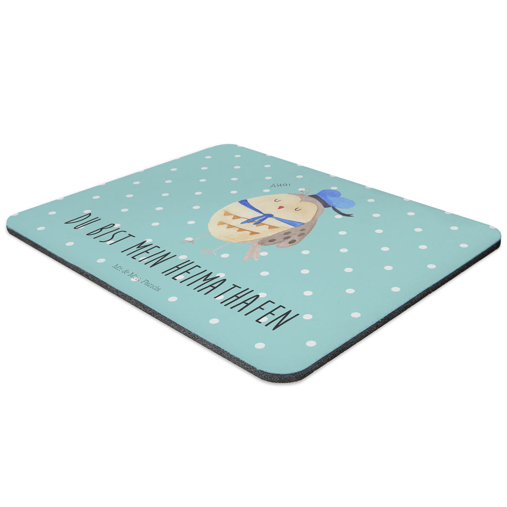 Mauspad Eule Matrosen Mousepad, Computer zubehör, Büroausstattung, PC Zubehör, Arbeitszimmer, Mauspad, Einzigartiges Mauspad, Designer Mauspad, Eule, Eule Spruch, Eule Deko, Owl, Wortspiel lustig, Matrose, Freundin, Ehe, Seefahrer, Heimathafen, Hochzeitstag Geschenk
