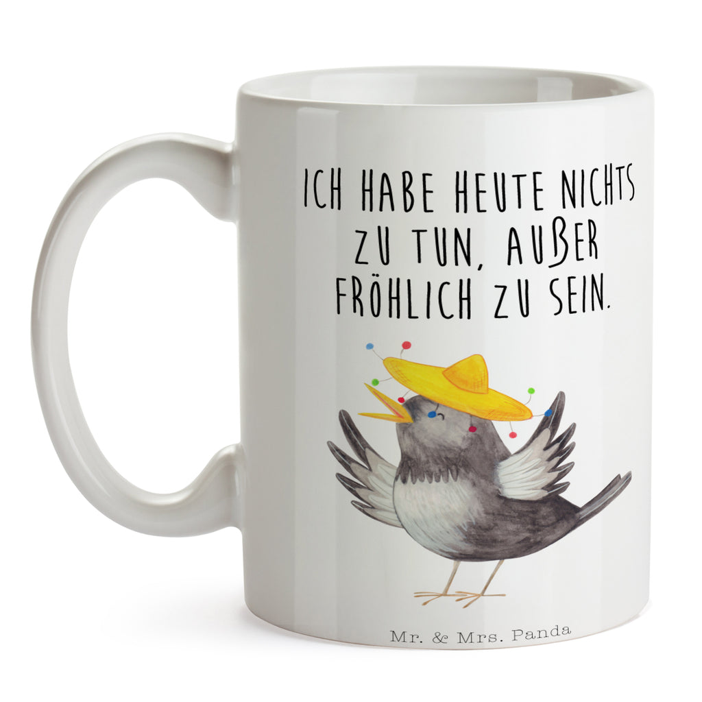 Tasse Rabe mit Sombrero