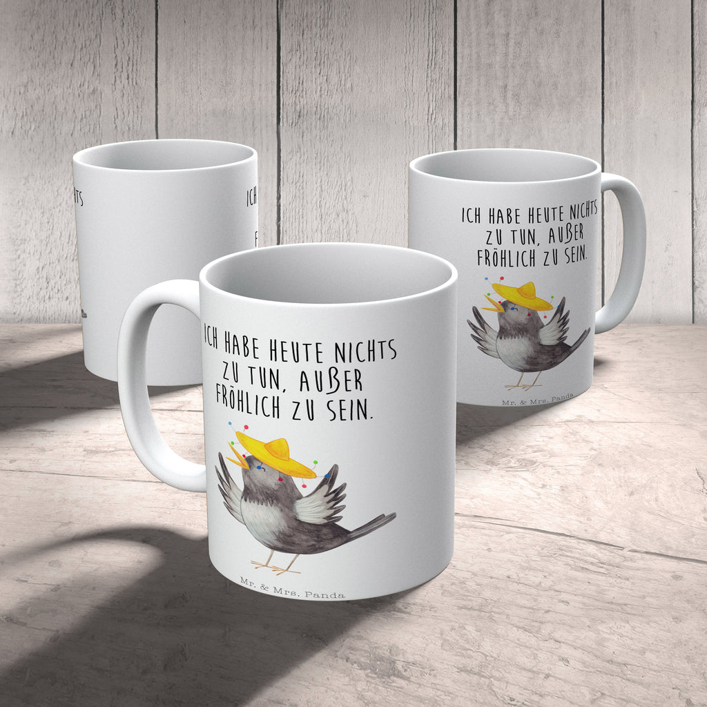 Tasse Rabe mit Sombrero