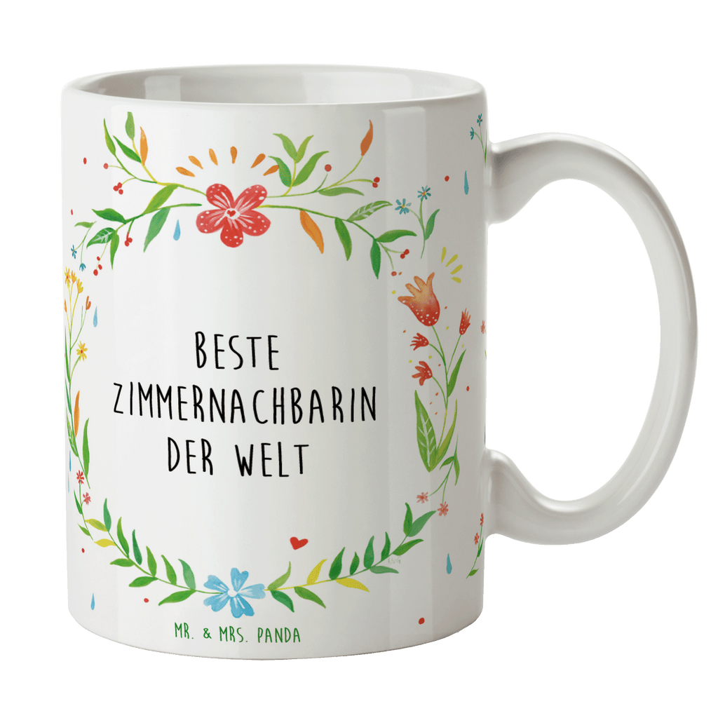 Tasse Design Frame Barfuß Wiese Zimmernachbarin Geschenk Becher, Kaffeetasse, Kaffeebecher, Tee, Frühstück, Büro Zimmernachbarin, Zimmernachbarinnen, Zimmer, Krankenhaus, Patientin, Kollegin, Wohnheim, Nachbarin, WG, Studentenwohnheim 