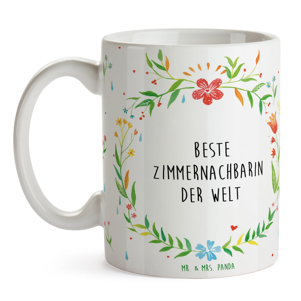 Tasse Design Frame Barfuß Wiese Zimmernachbarin Geschenk Becher, Kaffeetasse, Kaffeebecher, Tee, Frühstück, Büro Zimmernachbarin, Zimmernachbarinnen, Zimmer, Krankenhaus, Patientin, Kollegin, Wohnheim, Nachbarin, WG, Studentenwohnheim 
