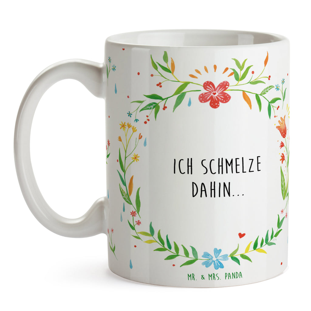 Tasse Design Frame Barfuß Wiese Ich schmelze dahin...