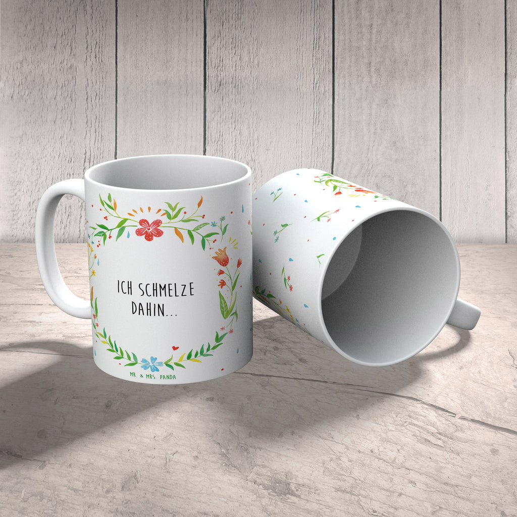 Tasse Design Frame Barfuß Wiese Ich schmelze dahin...