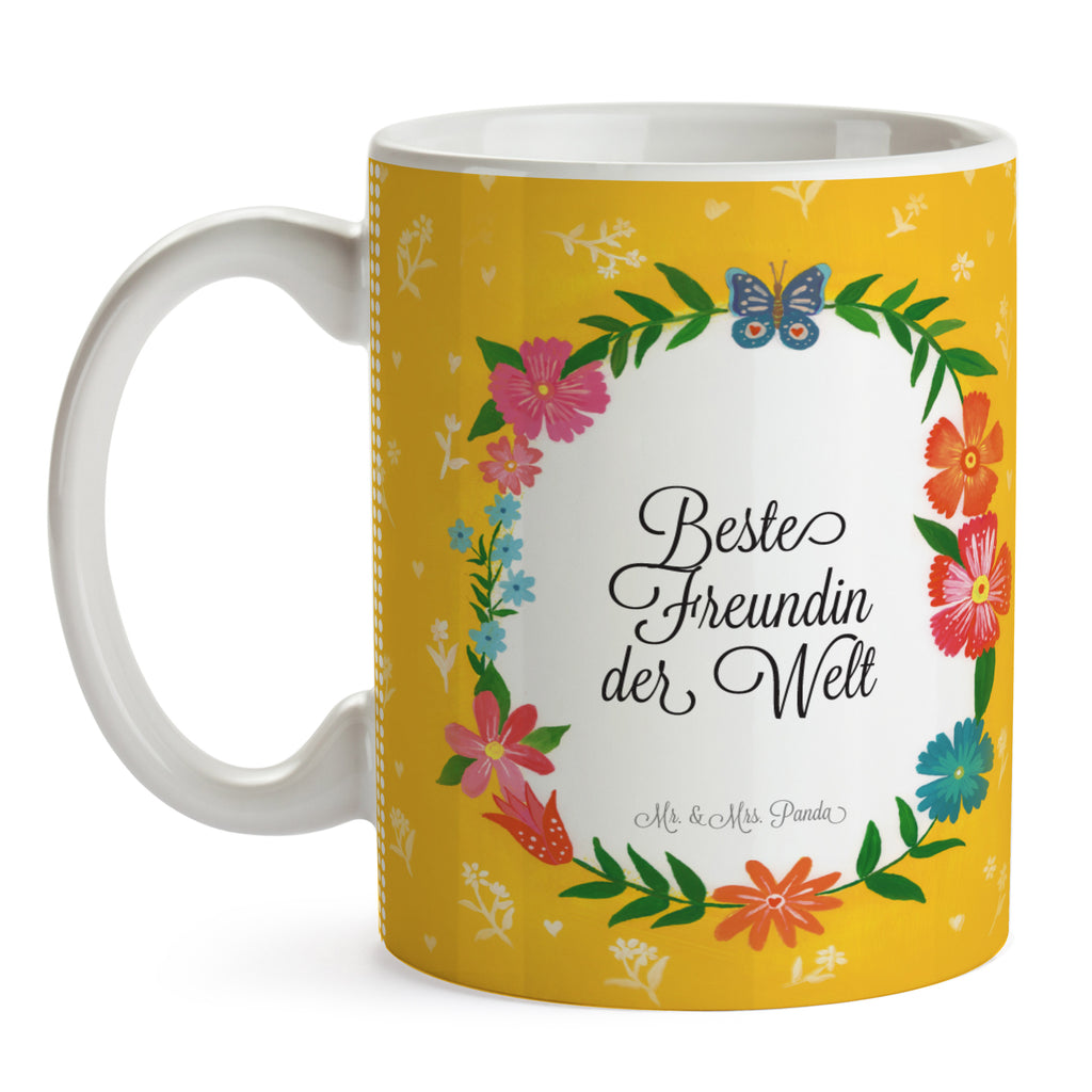 Tasse Design Frame Happy Girls Freundin Geschenk Becher, Kaffeetasse, Kaffeebecher, Tee, Frühstück, Büro Freundin, beste Freundin, Ehefrau, Frau, bae, bff, Freundinnen, Jahrestag, Freundschaft. Liebste, beste, Spruch 