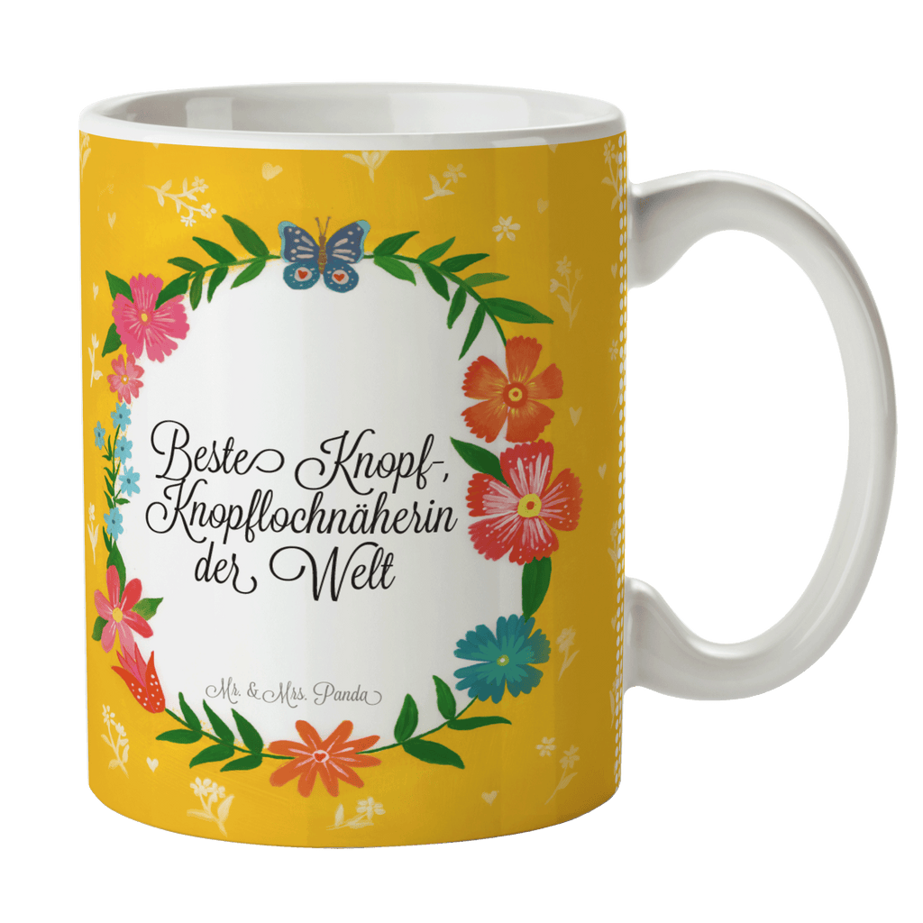 Tasse Design Frame Happy Girls Knopf-, Knopflochnäherin Geschenk Becher, Kaffeetasse, Kaffeebecher, Tee, Frühstück, Büro  
