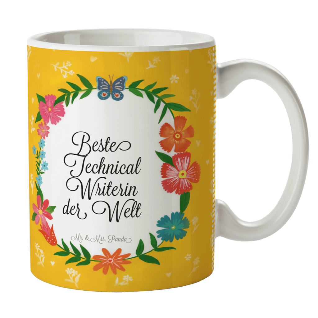Tasse Design Frame Happy Girls Technical Writerin Geschenk Becher, Kaffeetasse, Kaffeebecher, Tee, Frühstück, Büro  