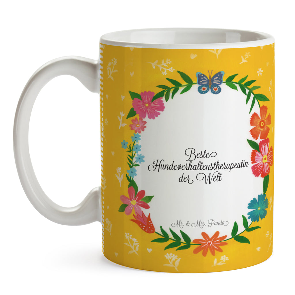 Tasse Design Frame Happy Girls Hundeverhaltenstherapeutin Geschenk Becher, Kaffeetasse, Kaffeebecher, Tee, Frühstück, Büro  