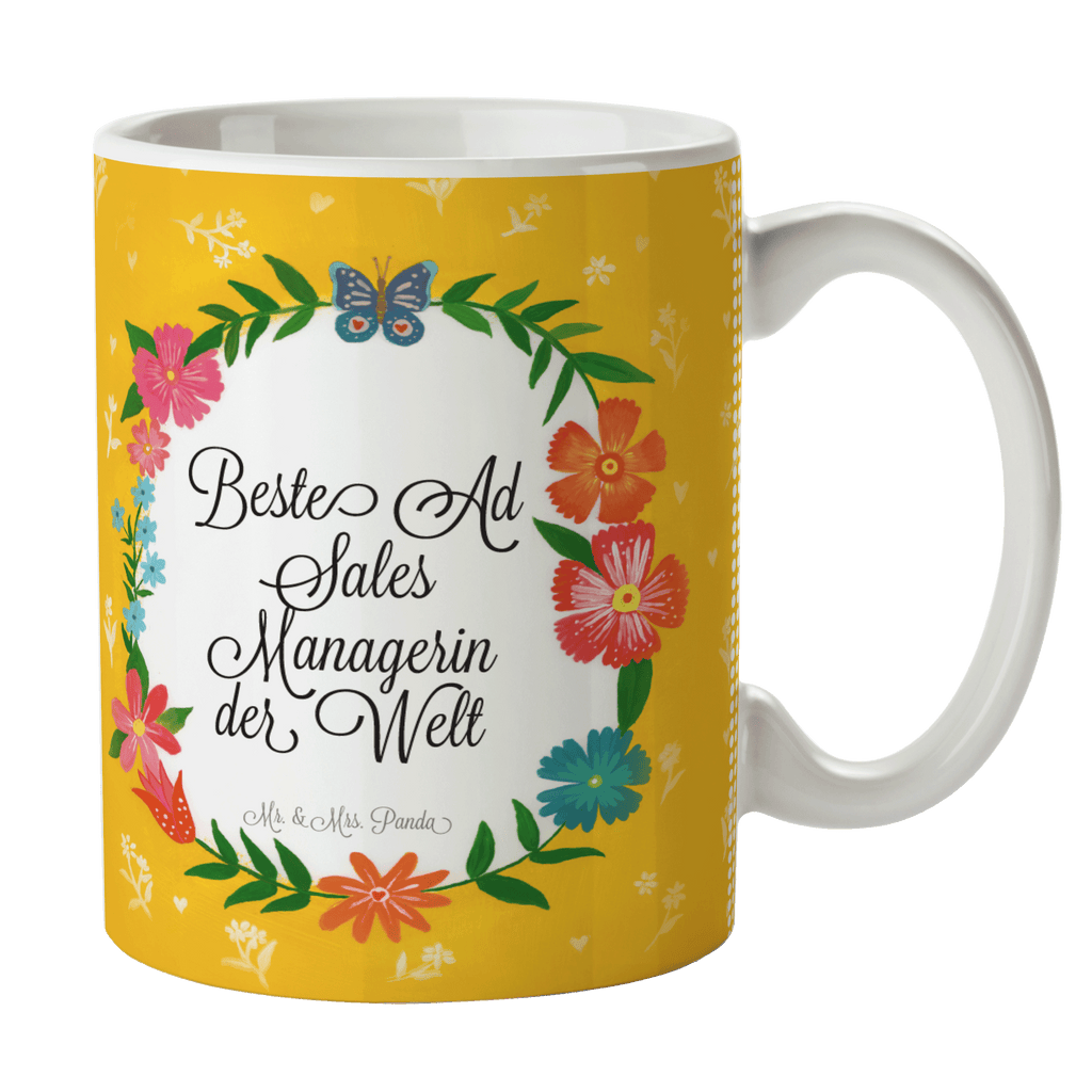 Tasse Design Frame Happy Girls Ad Sales Managerin Geschenk Becher, Kaffeetasse, Kaffeebecher, Tee, Frühstück, Büro  