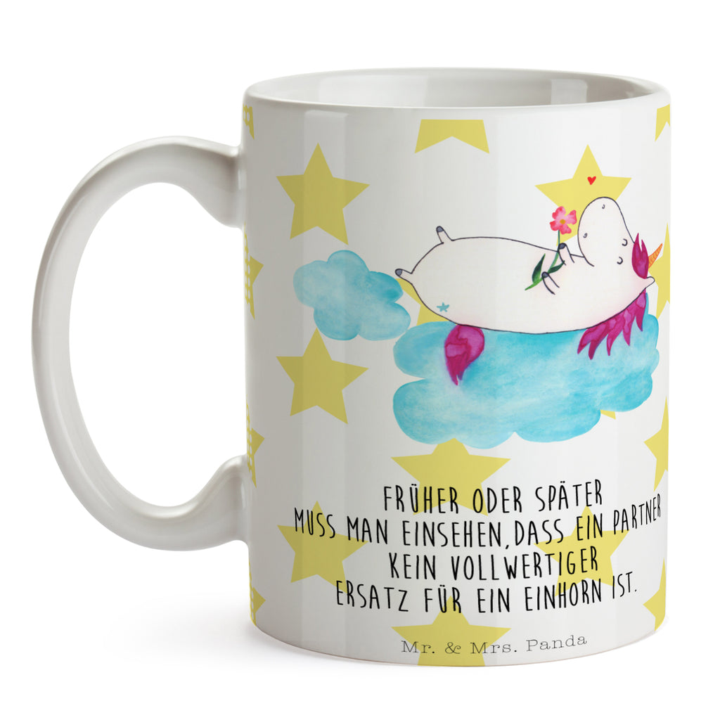 Tasse Einhorn verliebt auf Wolke Einhorn, Einhörner, Unicorn, verliebt, Liebe, Liebesbeweis, Freundin, Wolke Becher, Kaffeetasse, Kaffeebecher, Tee, Frühstück, Büro  Einhorn, Einhörner, Einhorn Deko, Pegasus, Unicorn