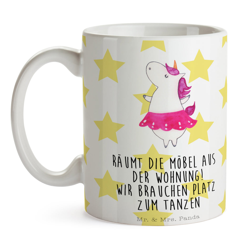 Tasse Einhorn Ballerina Einhorn, Einhörner, Unicorn, Tanzen, Ballerina, Party, Wohnung, Spaß, Feiern, Geburtstag, Tänzerin, Lebenslust, Lebensfreude  Becher, Kaffeetasse, Kaffeebecher, Tee, Frühstück, Büro  Einhorn, Einhörner, Einhorn Deko, Pegasus, Unicorn