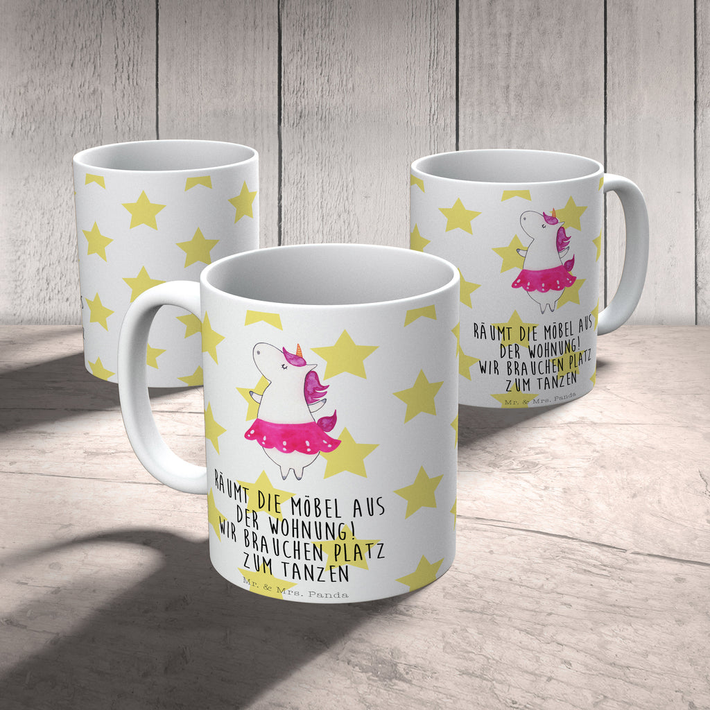 Tasse Einhorn Ballerina Einhorn, Einhörner, Unicorn, Tanzen, Ballerina, Party, Wohnung, Spaß, Feiern, Geburtstag, Tänzerin, Lebenslust, Lebensfreude  Becher, Kaffeetasse, Kaffeebecher, Tee, Frühstück, Büro  Einhorn, Einhörner, Einhorn Deko, Pegasus, Unicorn