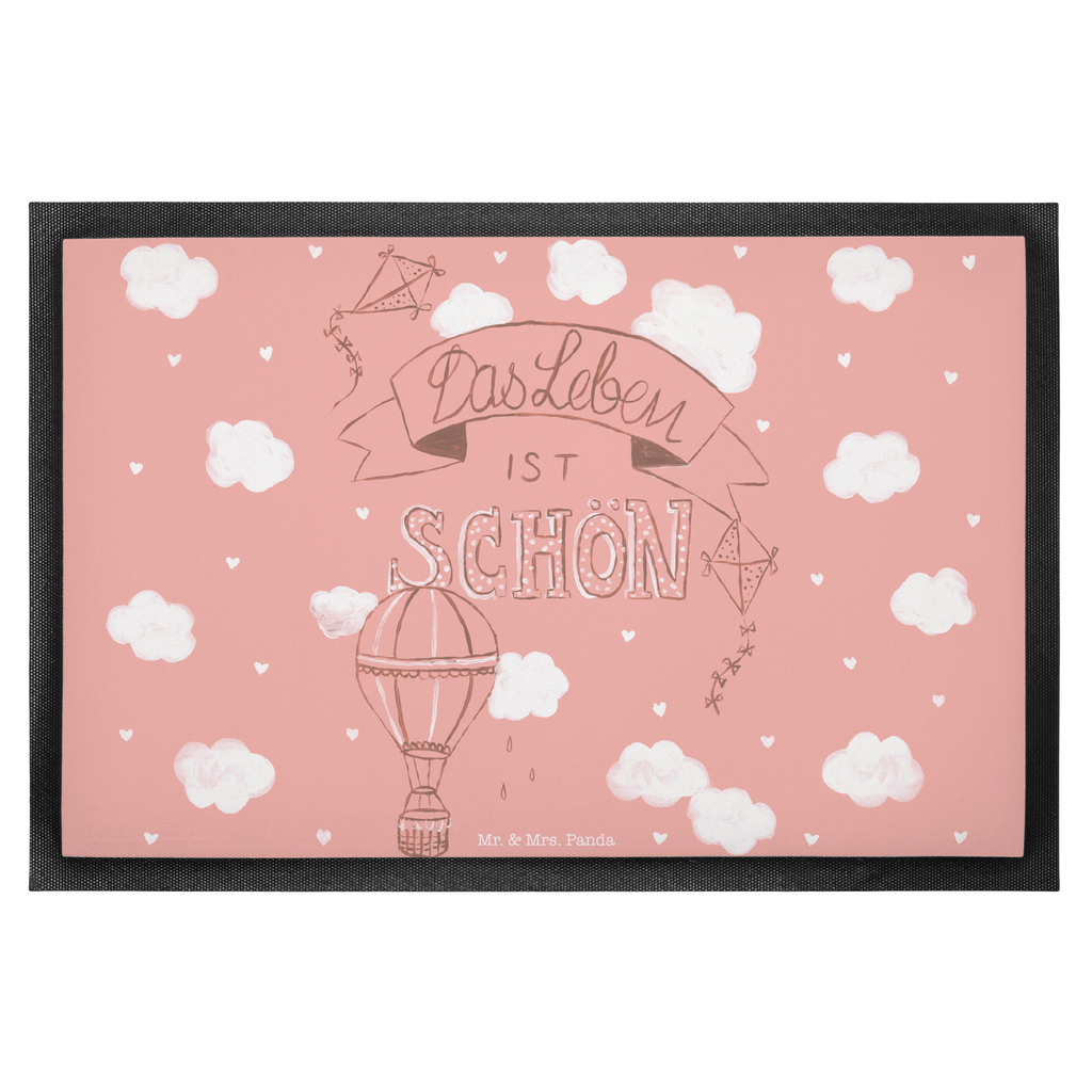 Fußmatte Heißluftballons Das Leben ist schön Heißluftballon, Leben, Das Leben ist schön, Spruch Leben, Zitat, Inspiration, Leben, erleben, glücklich sein, Deko Haus Türvorleger, Schmutzmatte, Fußabtreter, Matte, Schmutzfänger, Fußabstreifer, Schmutzfangmatte, Türmatte, Motivfußmatte,  Haustürmatte, Vorleger  Blumen Deko, Frühlings Deko, Sommer Deko, Dekoration, positive Botschaft, Naturliebhaber, Outdoor, Natur, Abenteuer