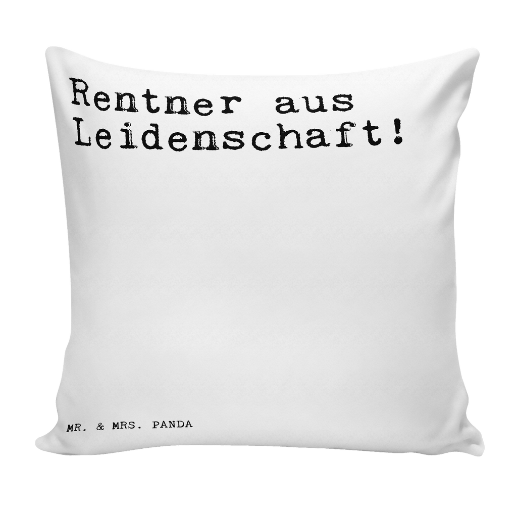 40x40 Kissen Sprüche und Zitate Rentner aus Leidenschaft! Kissenhülle, Kopfkissen, Sofakissen, Dekokissen, Motivkissen, Spruch, Sprüche, lustig, Weisheiten, Zitate, Spruch Sprüche Weisheiten Zitate Lustig Weisheit Worte