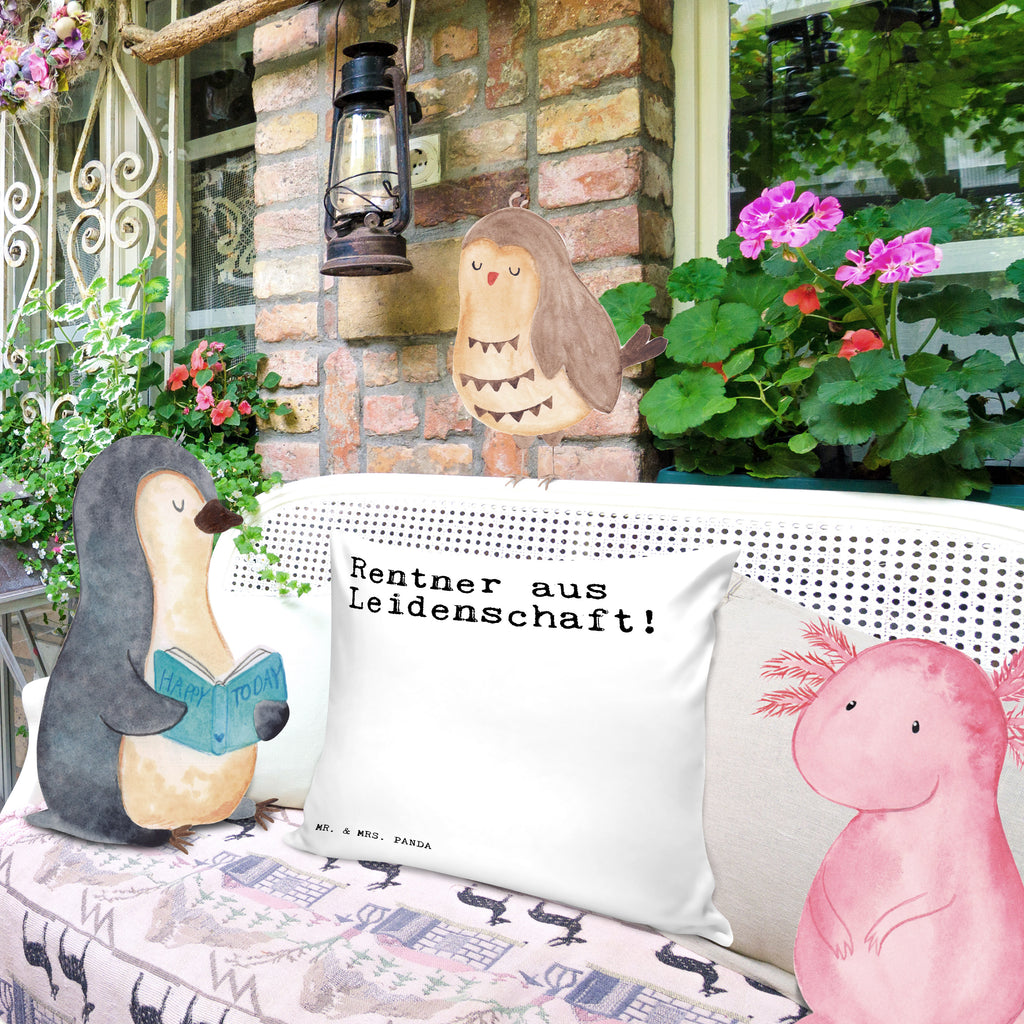 40x40 Kissen Sprüche und Zitate Rentner aus Leidenschaft! Kissenhülle, Kopfkissen, Sofakissen, Dekokissen, Motivkissen, Spruch, Sprüche, lustig, Weisheiten, Zitate, Spruch Sprüche Weisheiten Zitate Lustig Weisheit Worte