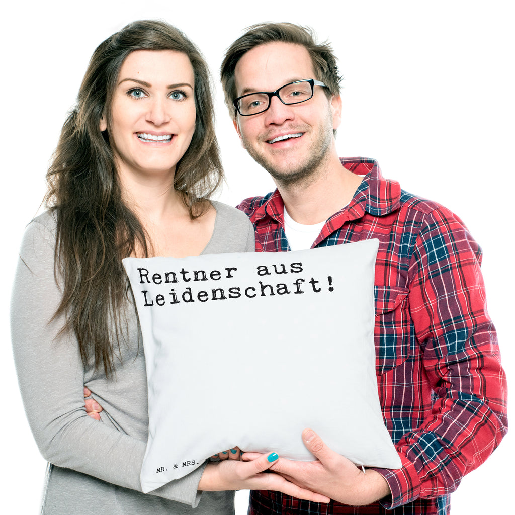 40x40 Kissen Sprüche und Zitate Rentner aus Leidenschaft! Kissenhülle, Kopfkissen, Sofakissen, Dekokissen, Motivkissen, Spruch, Sprüche, lustig, Weisheiten, Zitate, Spruch Sprüche Weisheiten Zitate Lustig Weisheit Worte