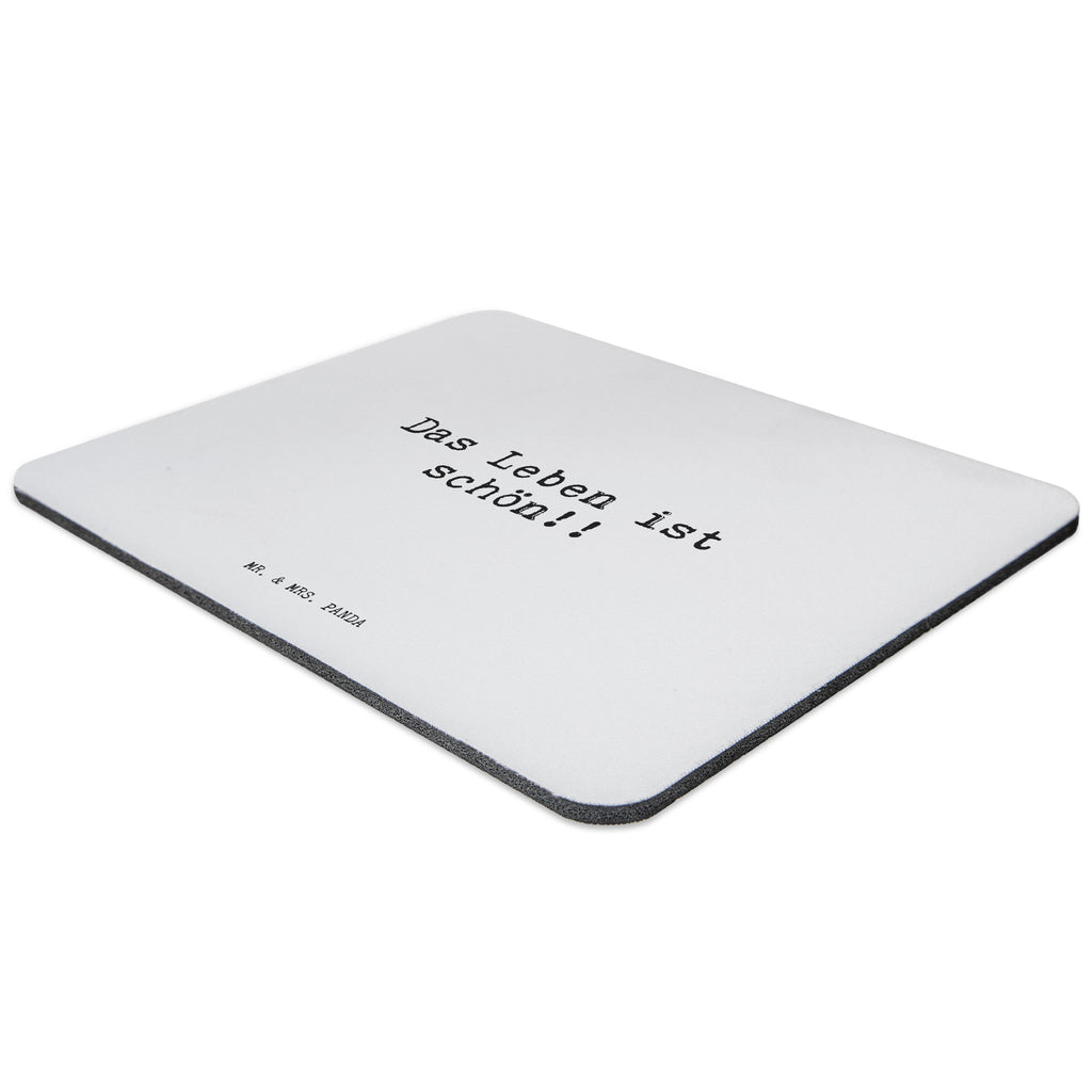 Mauspad Sprüche und Zitate Das Leben ist schön!! Mousepad, Computer zubehör, Büroausstattung, PC Zubehör, Arbeitszimmer, Mauspad, Einzigartiges Mauspad, Designer Mauspad, Spruch, Sprüche, lustig, Weisheiten, Zitate, Spruch Sprüche Weisheiten Zitate Lustig Weisheit Worte