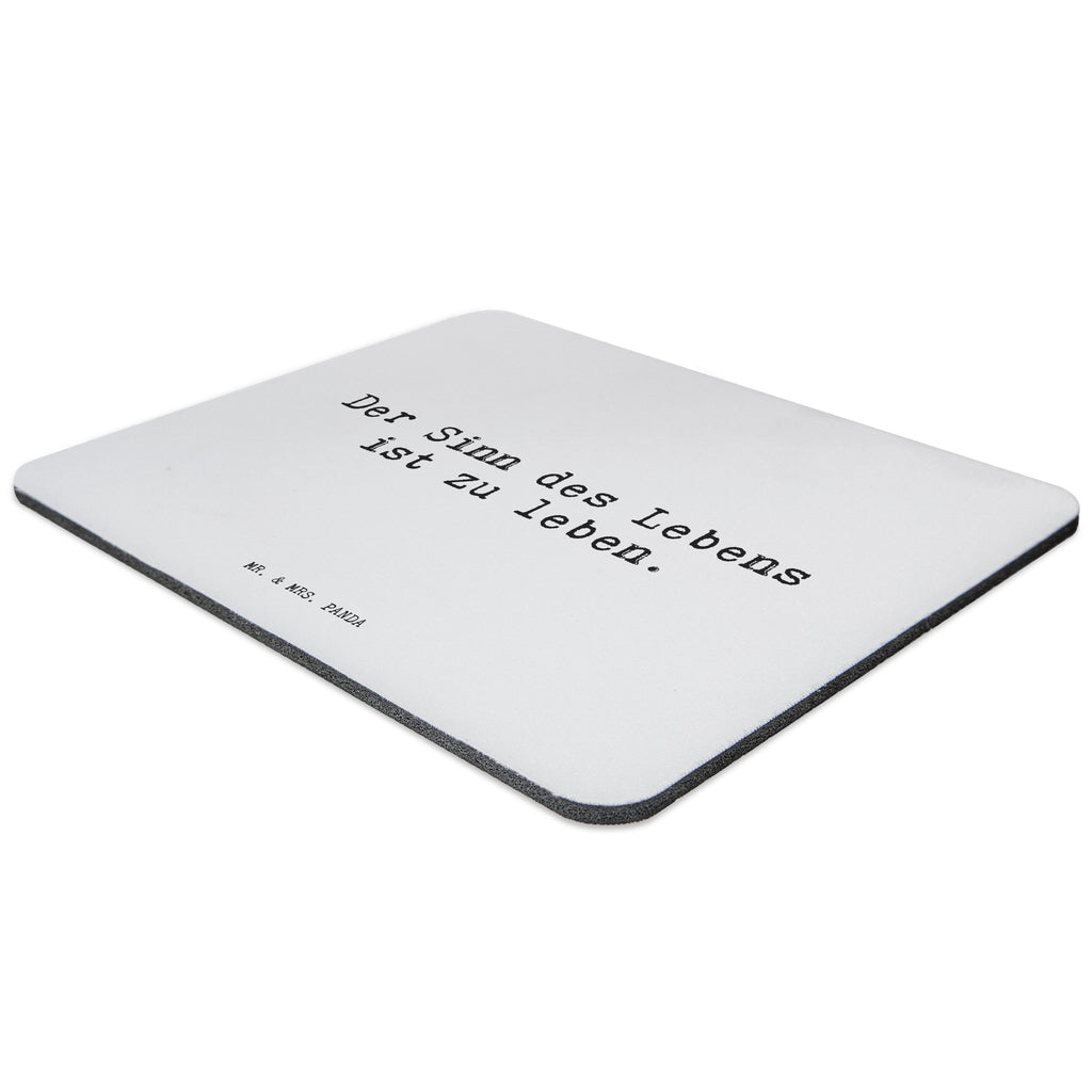 Mauspad Sprüche und Zitate Der Sinn des Lebens ist zu leben. Mousepad, Computer zubehör, Büroausstattung, PC Zubehör, Arbeitszimmer, Mauspad, Einzigartiges Mauspad, Designer Mauspad, Spruch, Sprüche, lustig, Weisheiten, Zitate, Spruch Sprüche Weisheiten Zitate Lustig Weisheit Worte