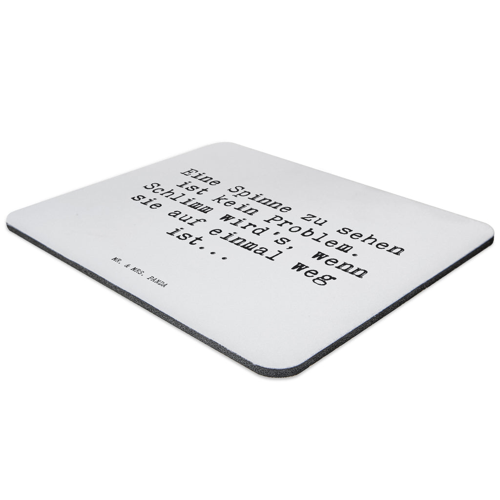 Mauspad Sprüche und Zitate Eine Spinne zu sehen ist kein Problem. Schlimm wird's, wenn sie auf einmal weg ist... Mousepad, Computer zubehör, Büroausstattung, PC Zubehör, Arbeitszimmer, Mauspad, Einzigartiges Mauspad, Designer Mauspad, Spruch, Sprüche, lustig, Weisheiten, Zitate, Spruch Sprüche Weisheiten Zitate Lustig Weisheit Worte